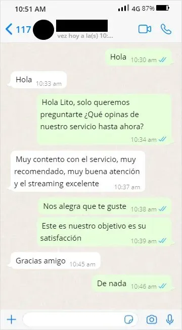 Reseña verificada cliente IPTV Uruguay